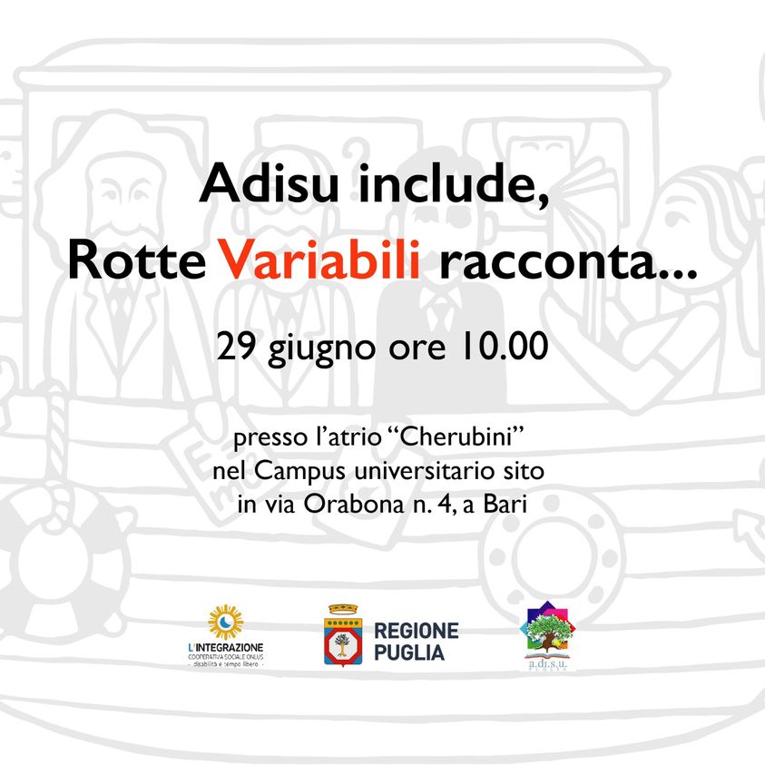 Adisu include, Rotte Variabili racconta