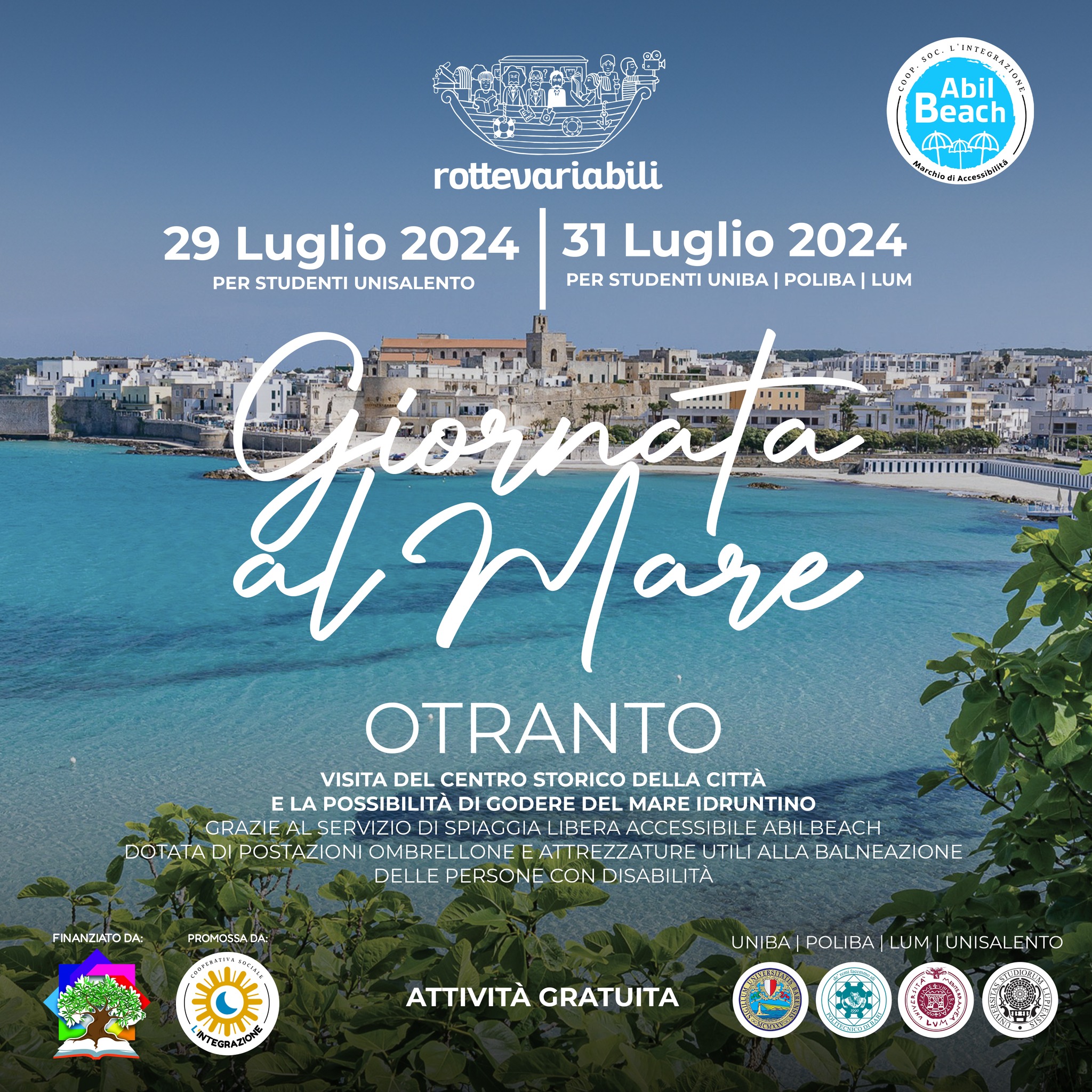 Rotte variabili- una giornata al mare ad Otranto